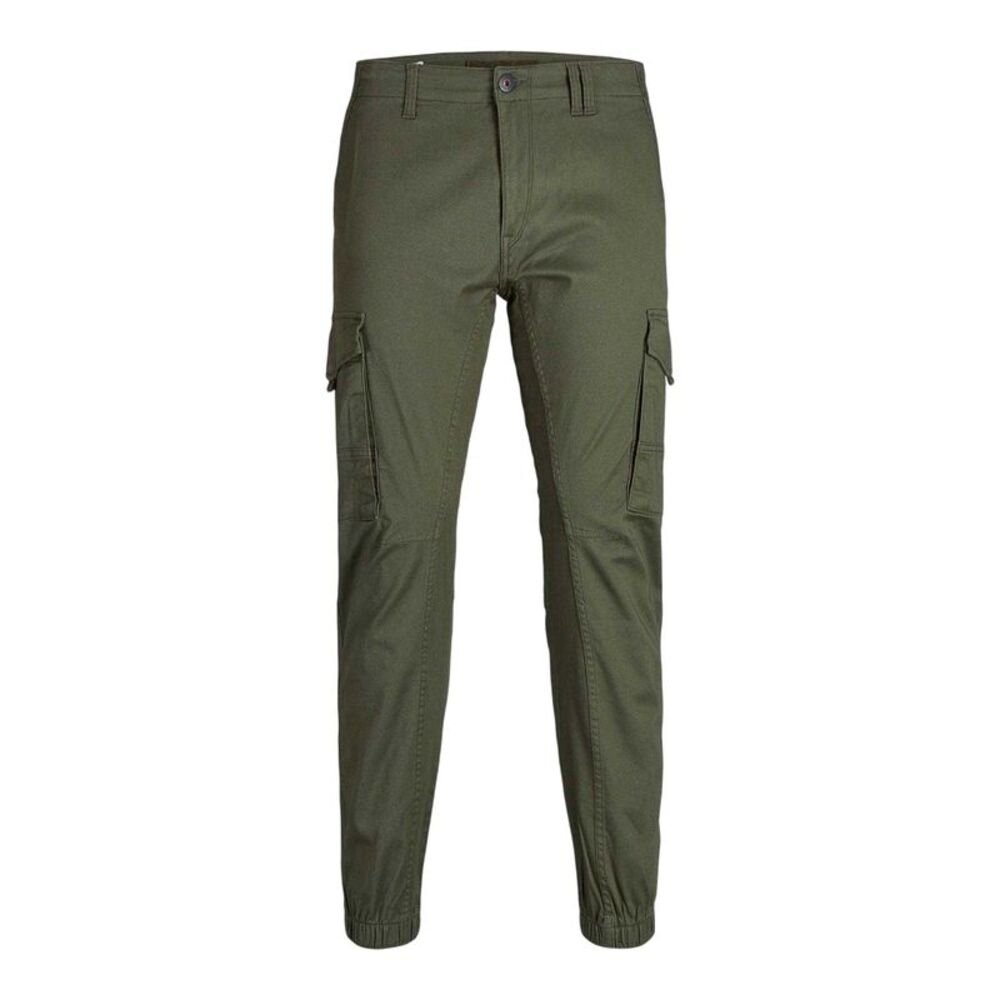 Jack And Jones Boys Paul Flake Cargo Pants / Olive Night
